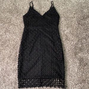Lulus Black Lace Dress
